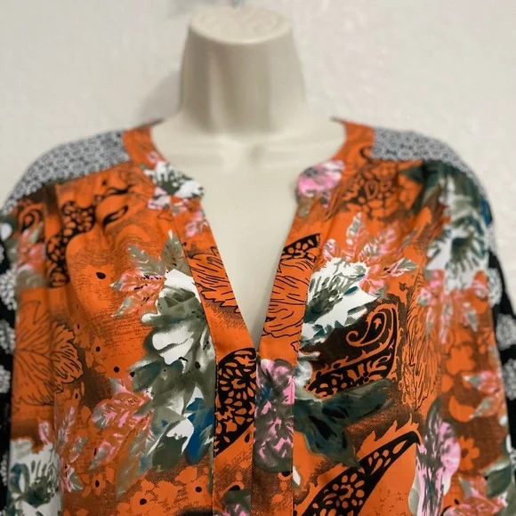 LIKE NEW Feathers by Tolani - Anthropologie - Picture 2 of 7